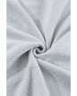 Light Grey Fleece Lined Half Zipper Kangaroo Pockets Loose Hoodie - 2XL