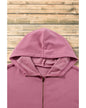 Valerian Fleece Lined Half Zipper Kangaroo Pockets Loose Hoodie - 2XL