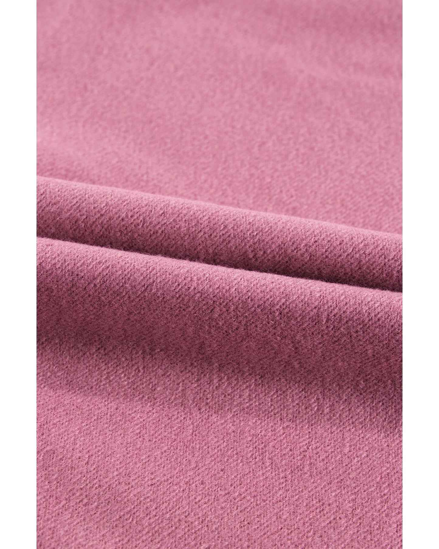 Valerian Fleece Lined Half Zipper Kangaroo Pockets Loose Hoodie - L