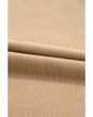 Parchment Fleece Lined Half Zipper Kangaroo Pockets Loose Hoodie - M