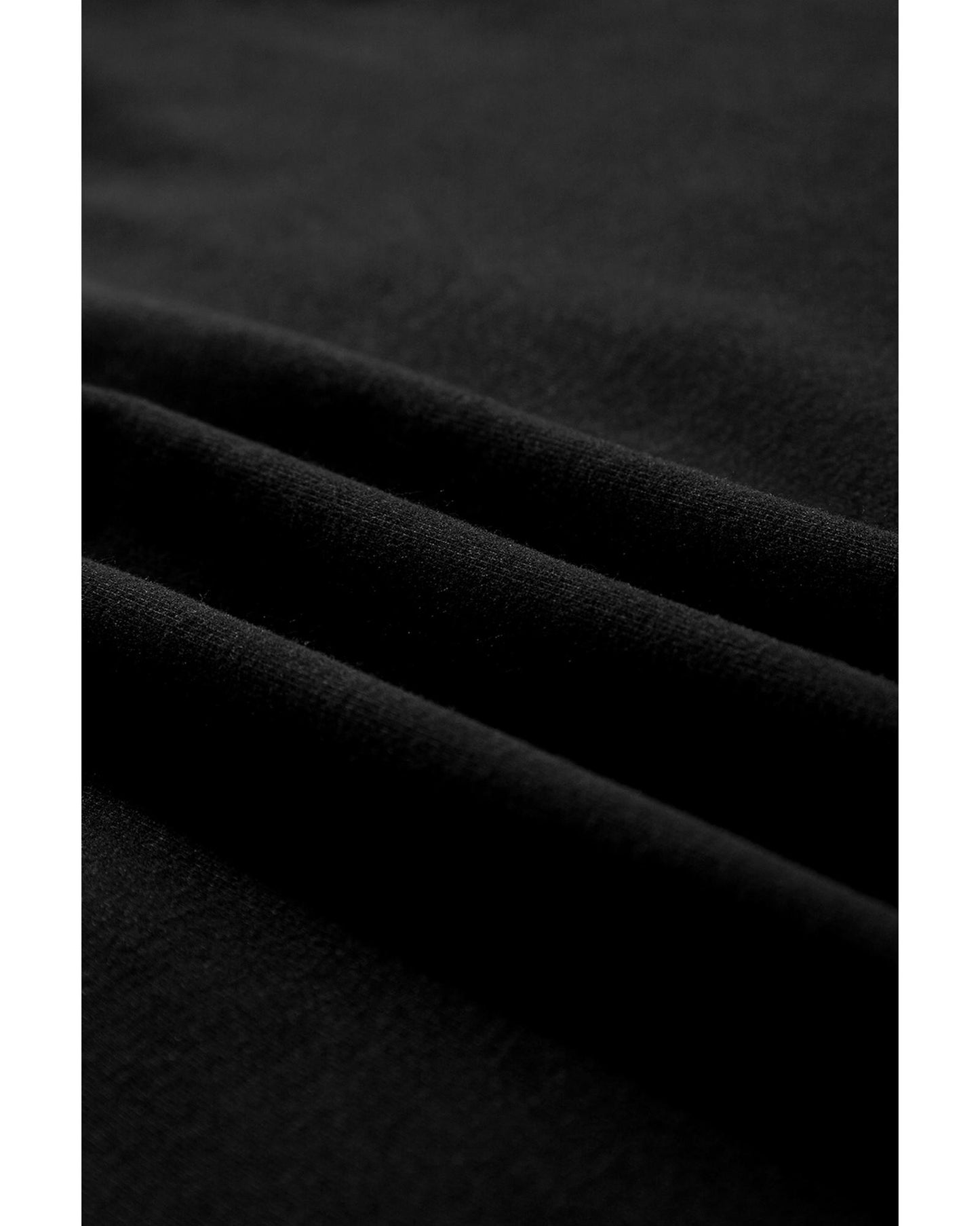 Black Zip-up Stand Neck Kangaroo Pocket Sweatshirt - M