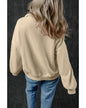 Smoke Gray Zip-up Stand Neck Kangaroo Pocket Sweatshirt - XL