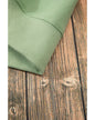 Smoke Green Solid Fleece Lined Drop Shoulder Terry Sweatshirt - 2XL
