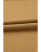 Brown Solid Kangaroo Pocket Half Zipper Oversized Hoodie - L