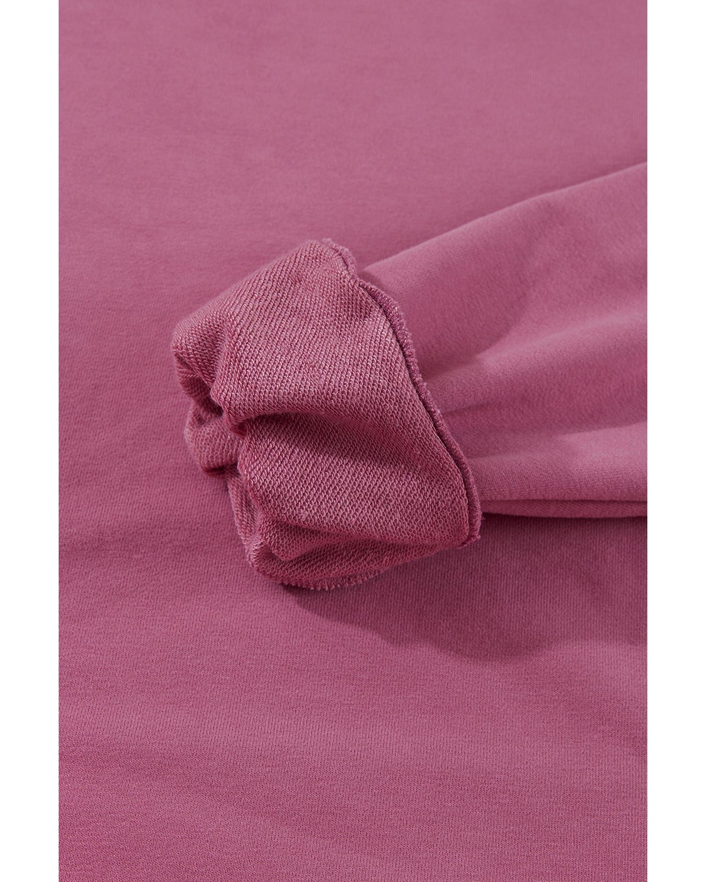 Valerian Solid Kangaroo Pocket Drawstring Loose Fit Hoodie - XL