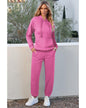 Bonbon Solid Color Fleece Lined Drawstring Hoodie with Pocket - 2XL