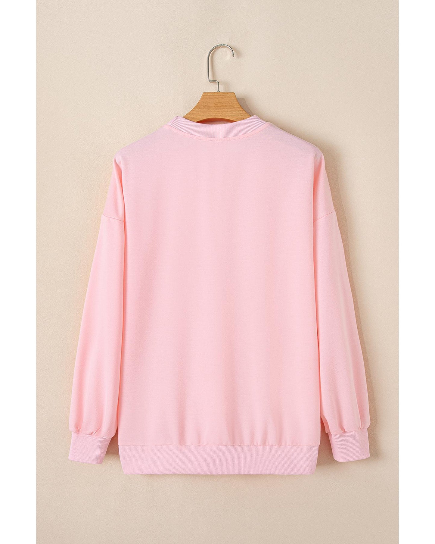 Pink Nutcracker Christmas Crew Neck Sweatshirt - S