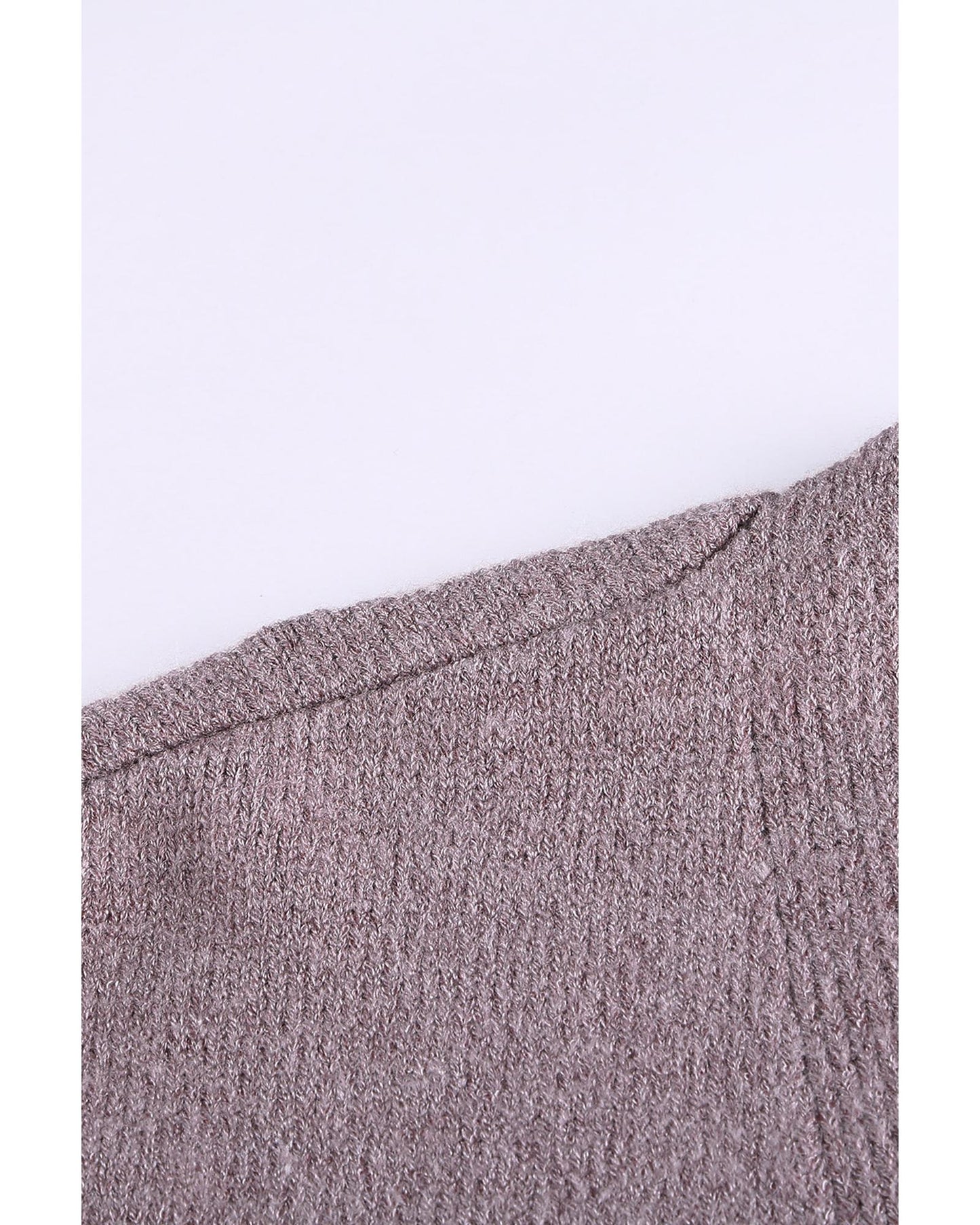 Open Front Colorblock Cardigan with Pockets - S