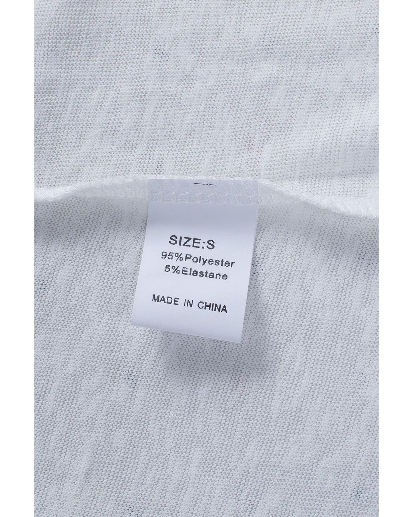White Solid Color Open-Front Buttons Cardigan - M