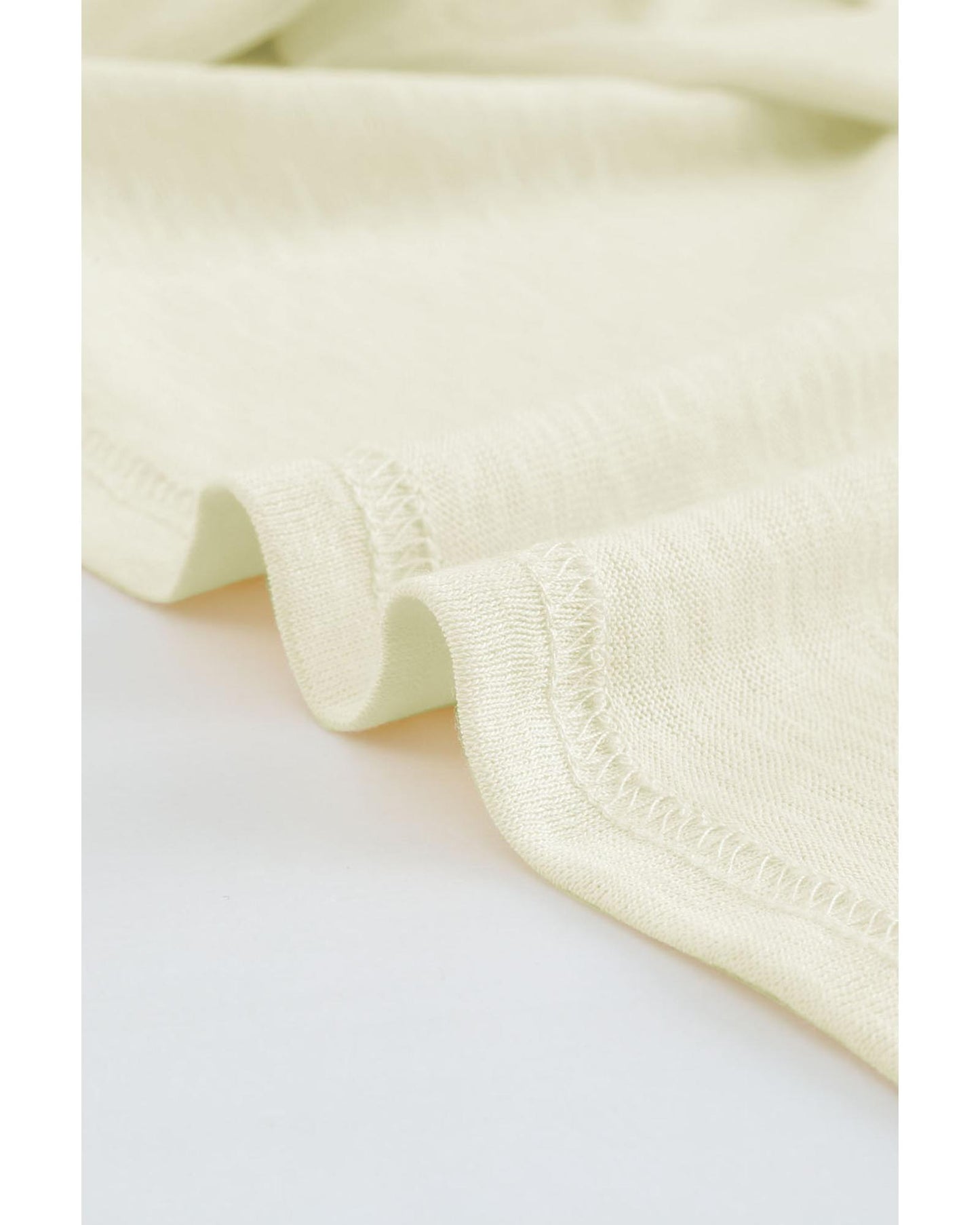 Beige Solid Color Open-Front Buttons Cardigan - 2XL