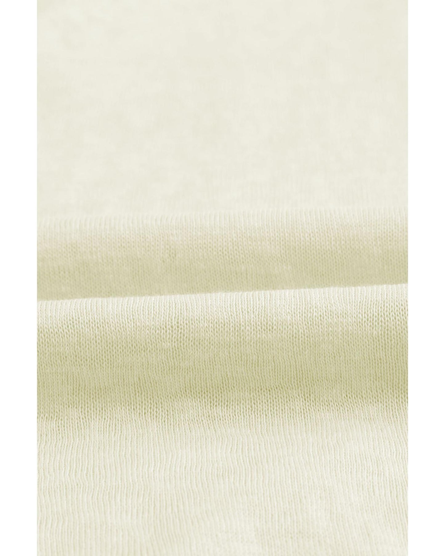 Beige Solid Color Open-Front Buttons Cardigan - M