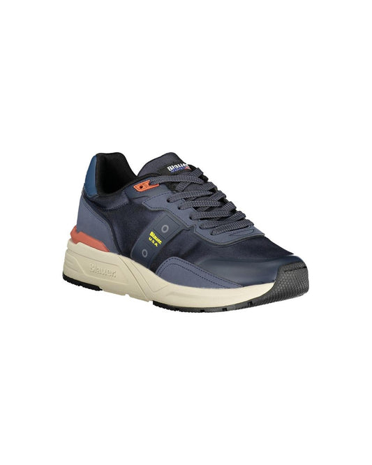 Blauer Men's Blue Polyester Sneaker - 44 EU