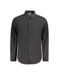 Calvin Klein Men's Black Cotton Shirt - L