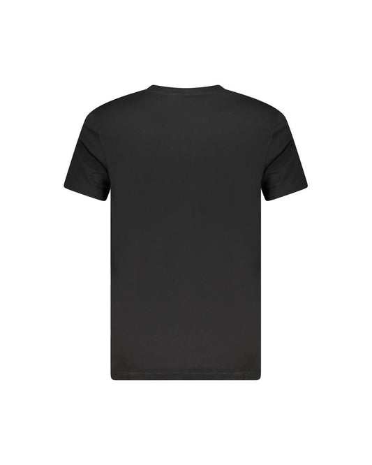 Cavalli Class Men's Black Cotton T-Shirt - L