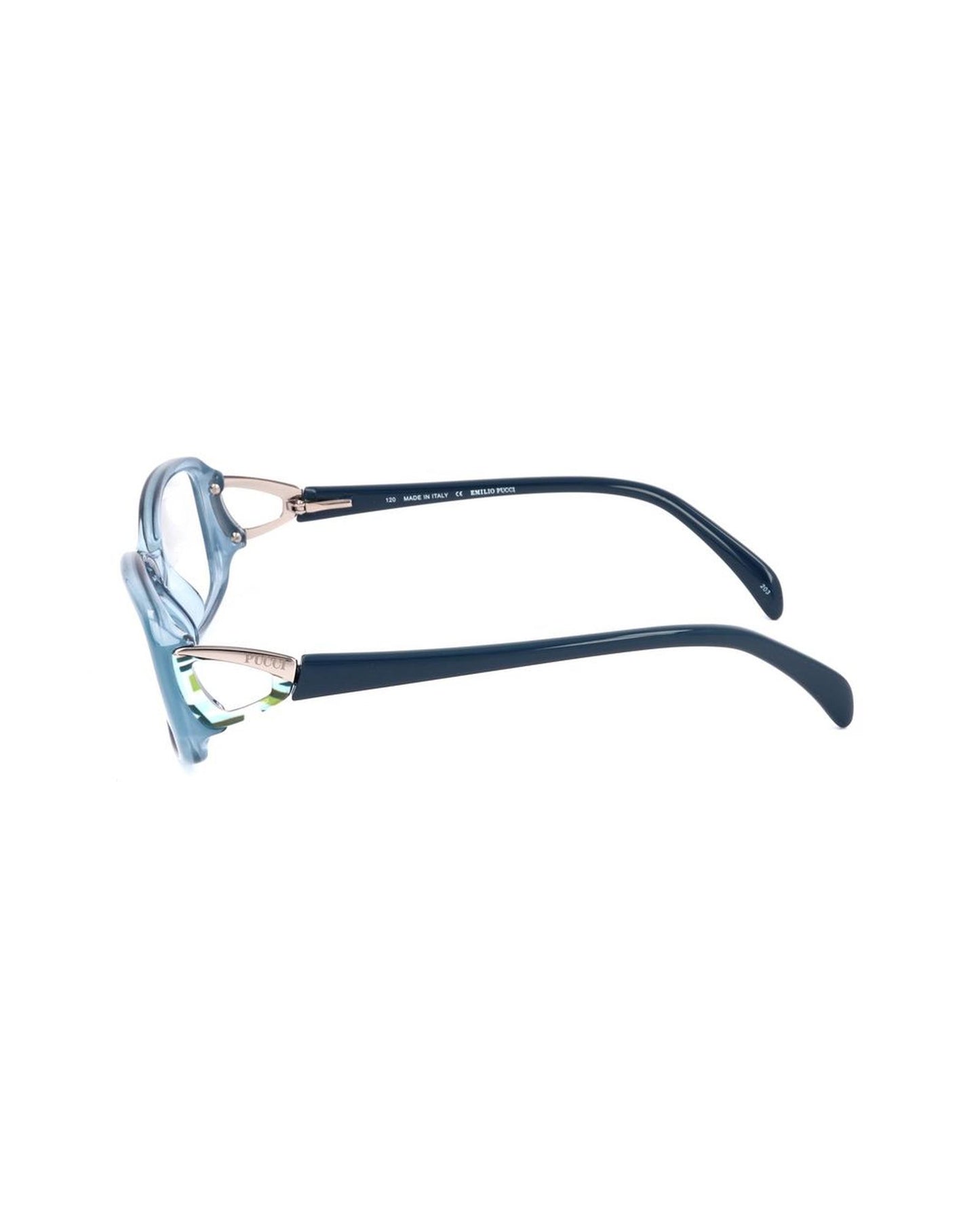 Emilio Pucci Women's Blue Plastic Frames - One Size