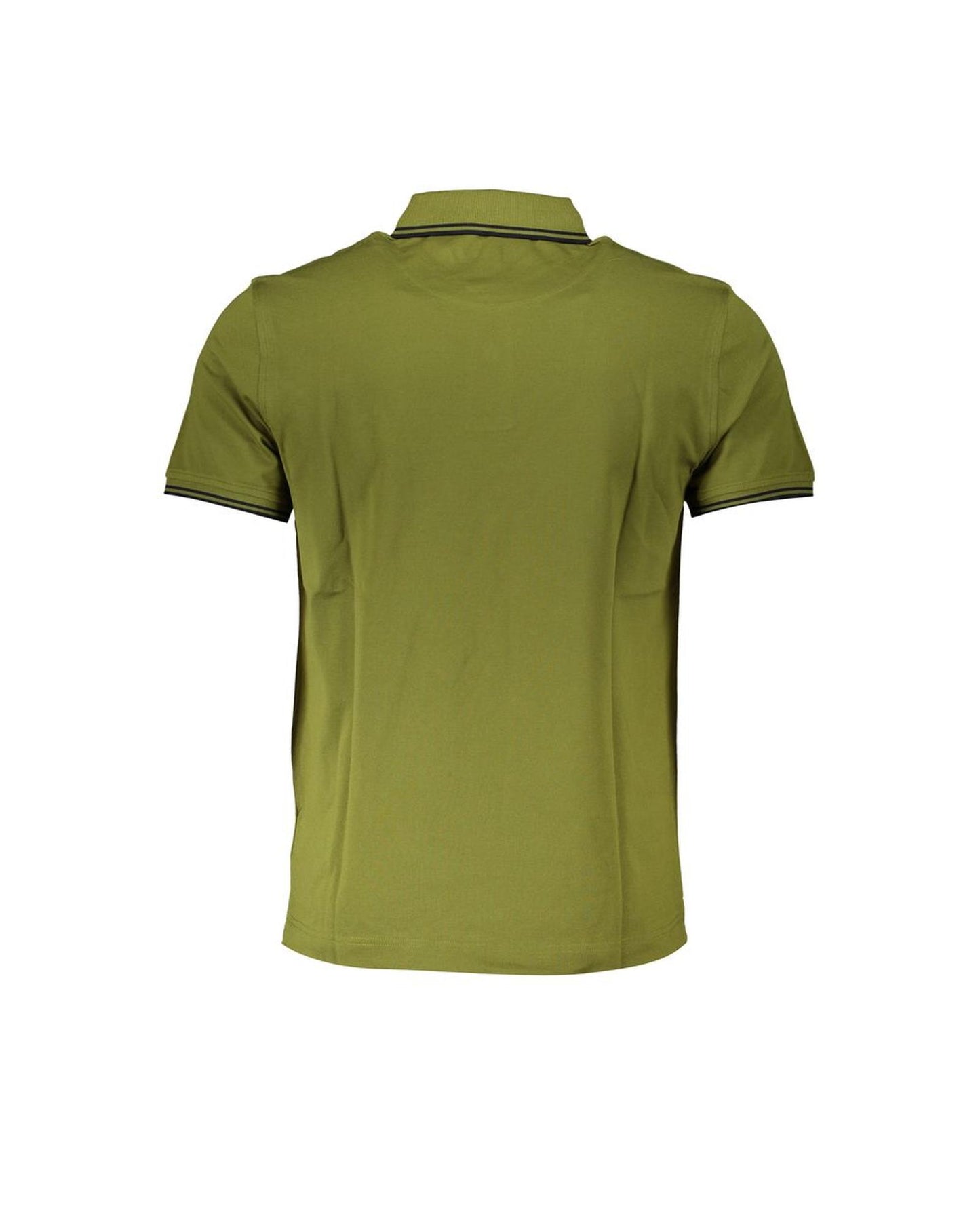 Harmont & Blaine Men's Green Cotton Polo Shirt - L