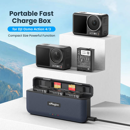 Fast Charge Charger For Sports Camera Accessories - Magisn