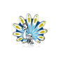 925 Sterling Silver Peacock Bead Bracelet & Necklace Set