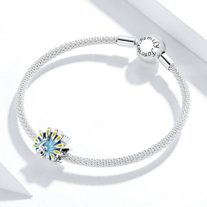 925 Sterling Silver Peacock Bead Bracelet & Necklace Set