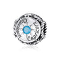 925 Sterling Silver Zodiac Zircon Bead Bracelet / Necklace Set Diy Capricorn Style - Capricorn
