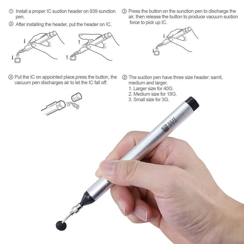 High-powered Vacuum Suction Pen for Ic Components