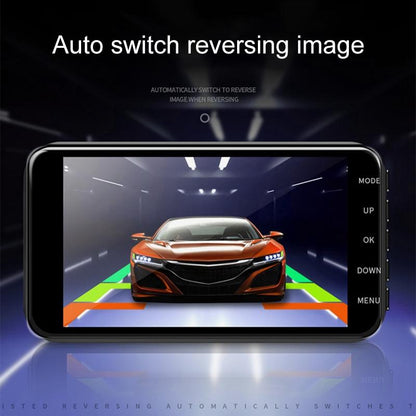 1080p Dual Recording Car Dvr with 4 Touch Screen Parking Monitoring & Loop Recording
