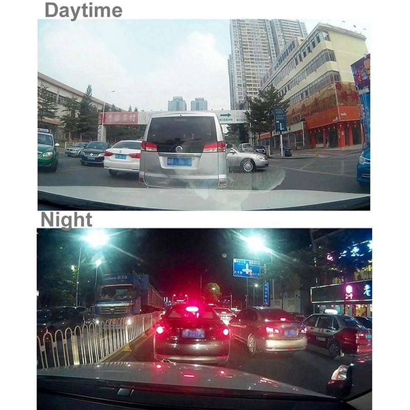 1080p Dual Recording Car Dvr with 4 Touch Screen Parking Monitoring & Loop Recording