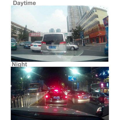 1080p Dual Recording Car Dvr with 4 Touch Screen Parking Monitoring & Loop Recording