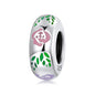 925 Sterling Silver Flower Doodle Beads For Diy Bracelets & Necklaces