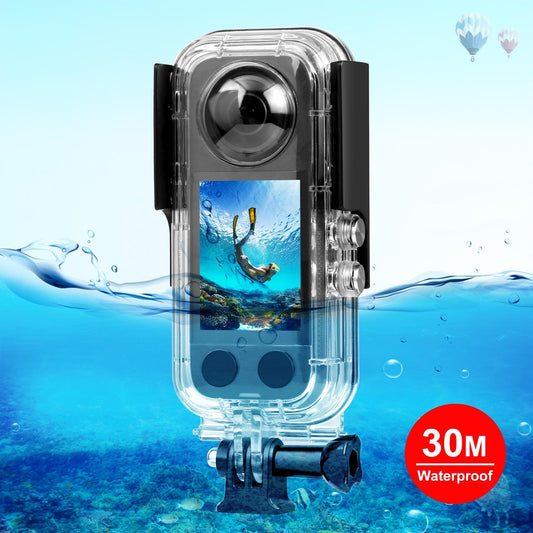 Waterproof Housing for Insta360 X3 - 30m Depth