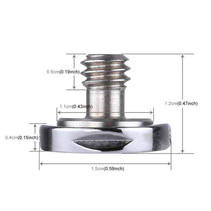 Quick Release Tripod Mount with 1 / 4 Male Screw and c Ring