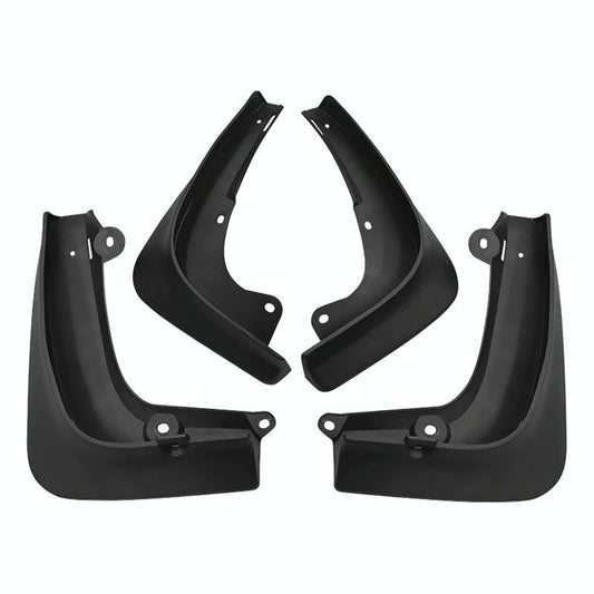 For Tesla Model S 2014-2020 4Pcs / Set Car Auto Soft Plastic Splash Flaps Fender Guard