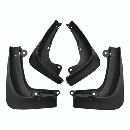 For Tesla Model S 2014-2020 4Pcs / Set Car Auto Soft Plastic Splash Flaps Fender Guard