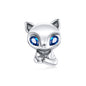 925 Sterling Silver Charming Fox Bead For Diy Bracelets & Necklaces