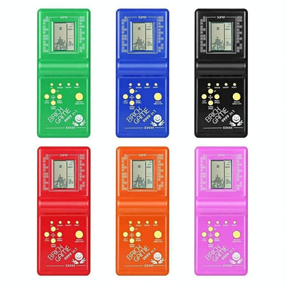 Handheld Classic Brick Game Console With 7 Built-In Games
