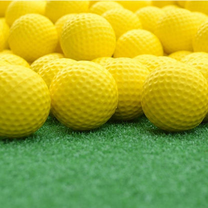 Set Of 10 Rubber Indoor Golf Balls