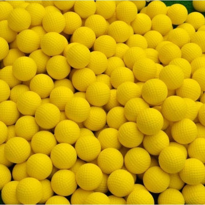 Set Of 10 Rubber Indoor Golf Balls