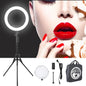 12 Two-colour Dimmable Ring Fill Light with Tripod - 28w 100-240v