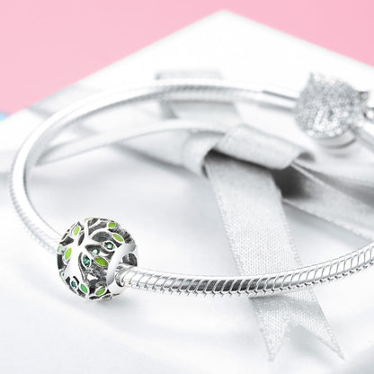 925 Sterling Silver Tree Of Life Bracelet Charm