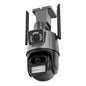 Smart Dual 2Mp Wifi Spherical Ip Camera With Humanoid Recognition And Alarm