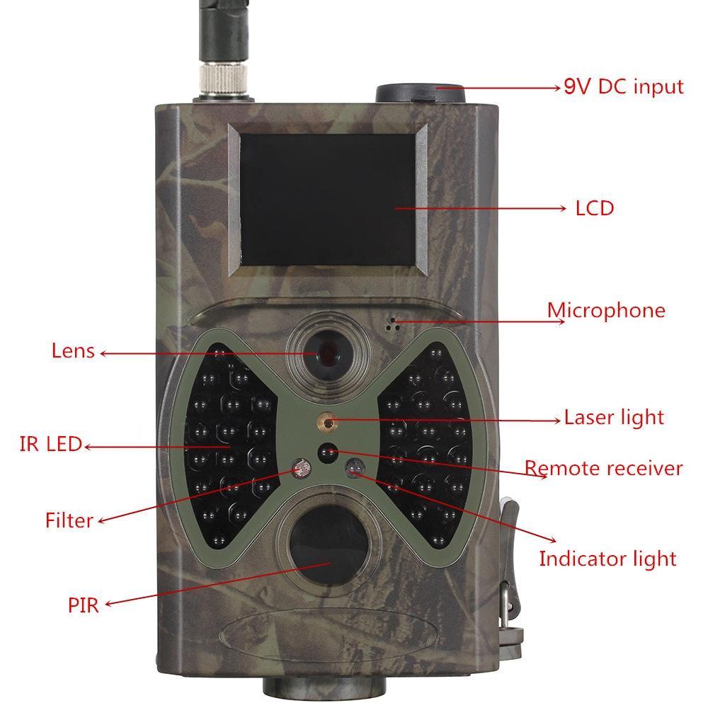 20mp 1080p Night Vision Mms Infrared Hunter Camera for Wildlife