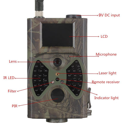 20mp 1080p Night Vision Mms Infrared Hunter Camera for Wildlife