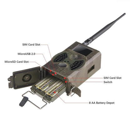 20mp 1080p Night Vision Mms Infrared Hunter Camera for Wildlife