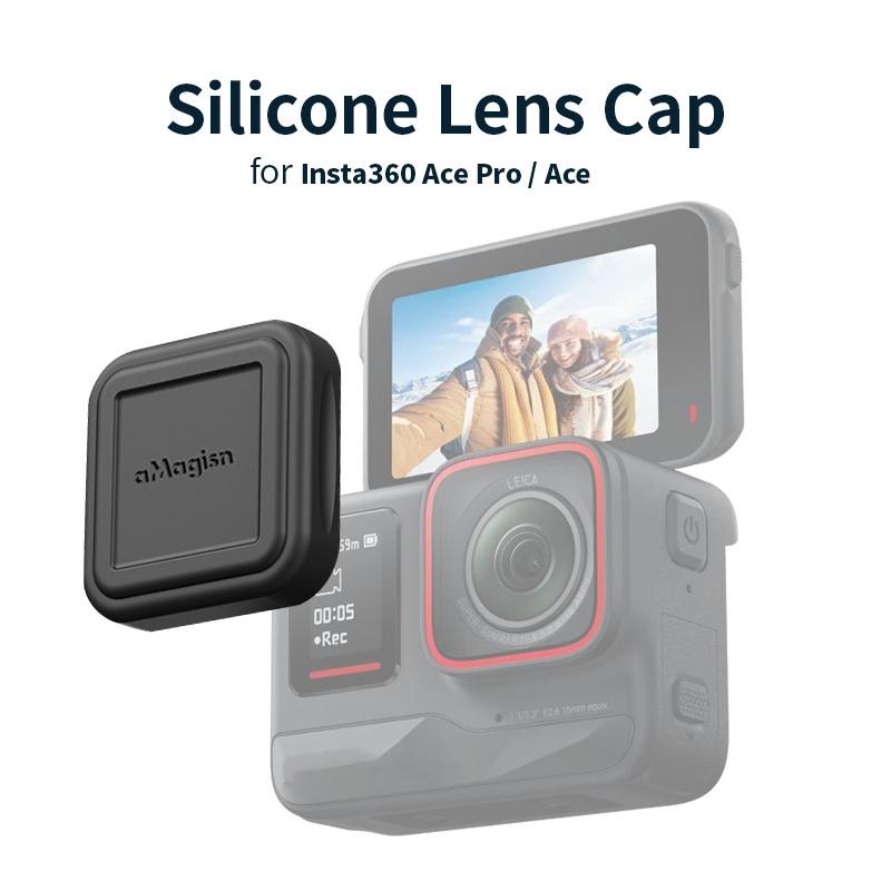 Silicone Lens Cap for Sports Camera - Protective Cover - For Insta360 Ace Pro