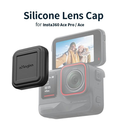 Silicone Lens Cap for Sports Camera - Protective Cover - For Insta360 Ace Pro
