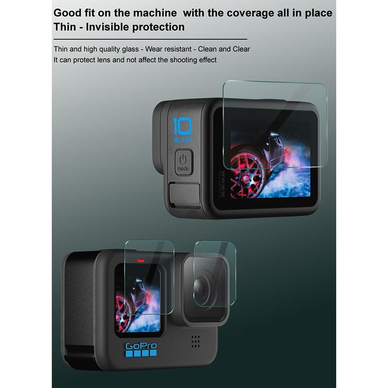 Imak 3-in-1 Camera Lens & Screen Tempered Glass Film