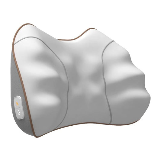 Portable Lumbar And Neck Massager For Car Gray Charging Model - Wired Model Gray