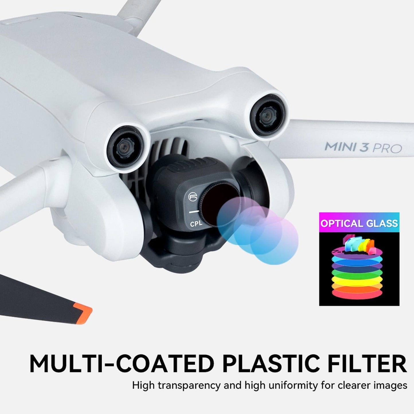 Essential Pl Filters for Dji Mini 3 Pro Drone - Nd8/Pl