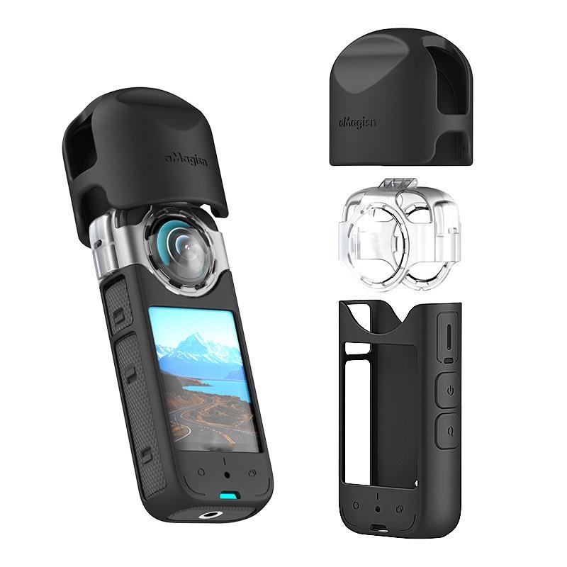 Amagisn Protective Lens Guard for Insta360 X3 Camera - Lens Guard