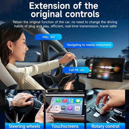 Wireless Carplay Adapter For Android - Mini Se X1Air Black - Mini Se X1Air Black